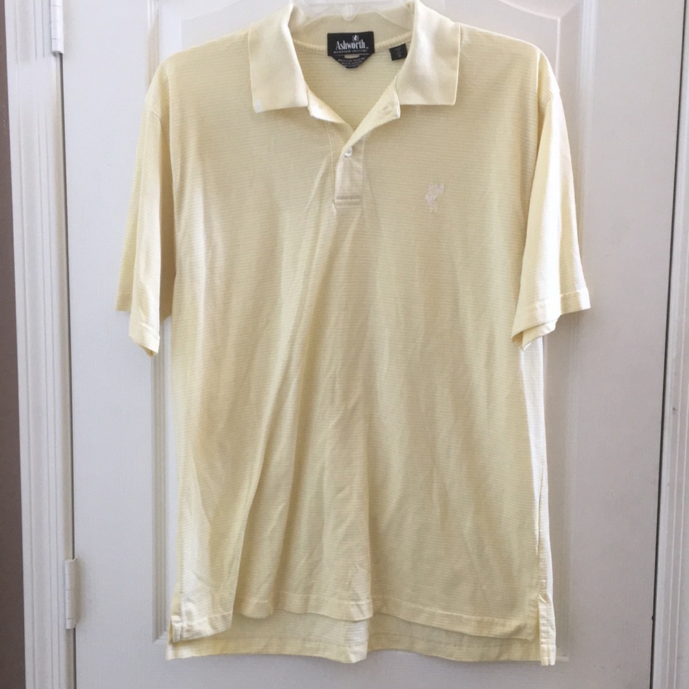 FINAL MARKDOWN Men’s Ashworth Striped Polo Shirt (M)